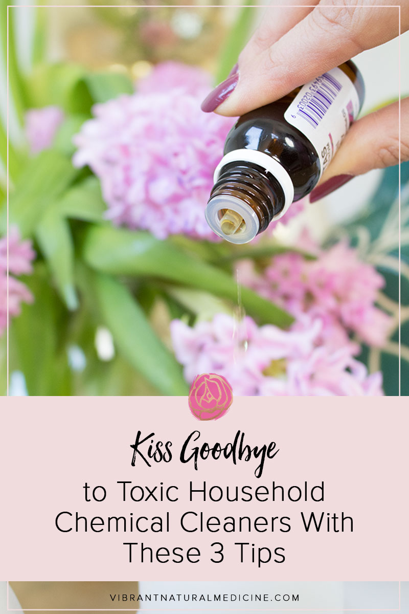 how to replace traditional toxic household cleaners